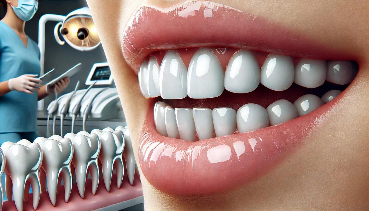 Zirconium Crowns Dental Treatment